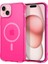 Ciel by CYRILL iPhone 15 ile Uyumlu Kılıf Ultra Sheer Mag MagSafe özellikli Hot Pink - ACS06829 3