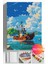 Sayılarla Boyama Seti Numaralı Tuval Fırça Boya Dahil Kasnaklı Set 50X70 cm - Tekne 1