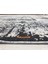 Rustic 1076 Siyah Gri 160X230 cm Saçaklı Salon Halısı 5