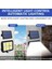 HB-600 Model 120 Cob LED Solar Panel Güneş Enerjili 3 Mod Solar Duvar Lambası Bahçe (2400MAH.) 4
