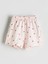 Lcw Baby Pembe Çilek Baskılı Kız Bebek Tişört ve Şort 2'li 4