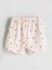 Lcw Baby Pembe Çilek Baskılı Kız Bebek Tişört ve Şort 2'li 5