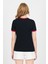 Beyaz Yazı Baskılı Regular Fit Ribana Detaylı Tişört 6325 5