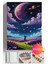 Sayılarla Boyama Seti Numaralı Tuval Fırça Boya Dahil Kasnaklı Set 50X70 cm - Uzay Gökyüzü 1