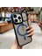 iPhone 15 Pro Manyetik Kılıf Cilt Dokunuşlu Tpu Akrilik Telefon Arka Kapağı ve Lens Koruyucu Ayaklı (Yurt Dışından) 1