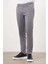Erkek Gri Yazlık Pamuk Yan Cep Slim Fit Chino Pantolon 2