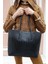 Siyah Kadın Retro Shopper El Ve Omuz Çanta 264 1