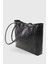 Siyah Kadın Retro Shopper El Ve Omuz Çanta 264 6