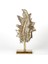 Dekoratif Metal Kaideli Yaprak Gold Eskitme 23X48X9,5 Cm. 3