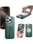 iPhone 15 Pro Max Manyetik Kılıf Bileklik Pu Deri + Pc Darbeye Dayanıklı Telefon Kılıfı (Yurt Dışından) 1