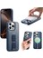 iPhone 15 Pro Max Manyetik Kılıf Bileklik Pu Deri + Pc Darbeye Dayanıklı Telefon Kılıfı (Yurt Dışından) 1