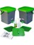Bokashi Kompost Kovası 500 ml Sıvılı Set 18 Litre - 18SGL 3