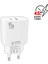 45W Turbo Type-C ve USB Çift Girişli Ev Şarj Cihazı Qc 4.0 MT-A1752 2
