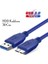 USB 3.0 Taşınabilir HDD Harddisk Kablosu (30 Cm Mavi) Micro Usb-B / 5 Gbps Hızlı Veri Aktarır 4