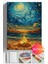 Sayılarla Boyama Seti Numaralı Tuval Fırça Boya Dahil Kasnaklı Set 50X70 cm - Ateş ve Sahil 1