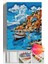 Sayılarla Boyama Seti Numaralı Tuval Fırça Boya Dahil Kasnaklı Set 50X70 cm - Balık Teknesi 1