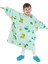 Moo Soft Cuddles Giyilebilir Çocuk Battaniye (Jungle Friends) 1