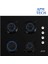& Afm Tech Fethy Series Siyah Cam Ankastre Set ( Ferre QBL62CS + Fm 3300 + Fm 2200 ) 4