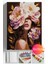 Sayılarla Boyama Seti Numaralı Tuval Fırça Boya Dahil Kasnaklı Set 50X70 cm - Çiçek Açan Kadın 1