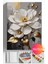 Sayılarla Boyama Seti Numaralı Tuval Fırça Boya Dahil Kasnaklı Set 50X70 cm - Beyaz Çiçek 1
