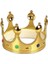 Nessiworld Plastik Kral Tacı Altın Renk Yetişkin Boy 55 cm 5