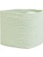 Home Textile Mint Kırçıllı Pamuklu Sepet 30 x 30 x 30 cm 2