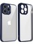 iPhone 15 Pro Mat Kaplama Dokunmatik Şeffaf Pc + Tpu Darbeye Dayanıklı Telefon Arka Kılıfı (Yurt Dışından) 2