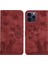 iPhone 15 Pro Deri Cüzdan Telefon Kılıfı (Yurt Dışından) 1