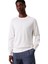 Supima Cotton Erkek Beyaz Sweatshirt LV040BM343-YAS 1