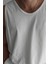 Erkek Beyaz Regular %100 Pamuk Atlet T-Shirt 3