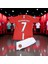 Manchester United Ronaldo Kırmızı T-Shirt Şortlu Halı Saha Forma 2