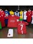Manchester United Ronaldo Kırmızı T-Shirt Şortlu Halı Saha Forma 3