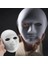Beyaz Renk Boyanabilir Anonim Tam Yüz Cosplay Maske 24X18 cm (5047) 2