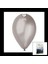 GM-110-38 Metalik - Gümüş Balon 11&amp;apos;&amp;apos; - 28CM - 100 Parça (5047) 1