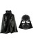 Çocuk Boy Yıldız Savaşları Star Wars Darth V Maskesi ve 90 cm Pelerin Seti Siyah 1