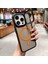 iPhone 15 Pro Max Manyetik Kılıf Cilt Dokunuşlu Tpu Akrilik Telefon Arka Kapağı Lens Koruyucu Ayaklı (Yurt Dışından) 1