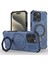 iPhone 15 Pro Max Manyetik Kılıf Döndürülebilir Metal Ayaklı Darbeye Dayanıklı Pc + Tpu Telefon Arka Kapağı (Yurt Dışından) 1