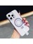 iPhone 15 Pro Manyetik Kılıf Lazer Parıltılı Şeffaf Pc Telefon Kılıfı ve Elde Taşınabilen Askı (Yurt Dışından) 1