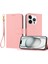 iPhone 15 Pro Deri Litchi Doku Cüzdan Standı Düşmeye Karşı Dayanıklı Telefon Kılıfı ve Bilek Kayışı (Yurt Dışından) 1