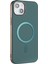 iPhone 15 Elektroliz Kaplama Pu + Tpu Telefon Arka Kapağı Magsafe ile Uyumlu (Yurt Dışından) 2
