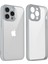 iPhone 14 Pro Max Mat Cilt Dokunmatik Şeffaf Pc + Tpu Darbeye Dayanıklı Telefon Arka Kılıfı (Yurt Dışından) 2