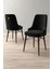 Loft Barok Desen 80X132 Açılabilir Mdf Masa Yemek Odası Takımı, Mutfak Takımı 6 Sandalye 4