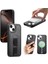 iPhone 15 Manyetik Kılıf Bileklik Pu Deri + Pc Darbeye Dayanıklı Telefon Kılıfı (Yurt Dışından) 1