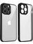 iPhone 15 Pro Max Mat Cilt Dokunmatik Şeffaf Pc + Tpu Darbeye Dayanıklı Telefon Arka Kılıfı (Yurt Dışından) 2