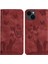 iPhone 15 Deri Cüzdan Telefon Kılıfı (Yurt Dışından) 1