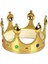 Plastik Kral Tacı Altın Renk Yetişkin Boy 55 cm (5047) 4
