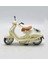 Vespa Motosiklet Çek Bırak Die-Cast Vp | Sesli ve Işıklı 1:10 Ölçek 3