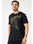 The Jimi Hendrix Experience Blues Rock Guitar Gitar Baskılı Tişört Siyah T-Shirt 1