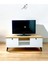 Ünite Modern Ayaklı Tv Ünitesi 125CM 2 Kapaklı Raflı 6
