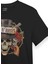 Unisex Siyah Guns N' Roses Baskılı T-Shirt Kısa Kollu Tişört 5